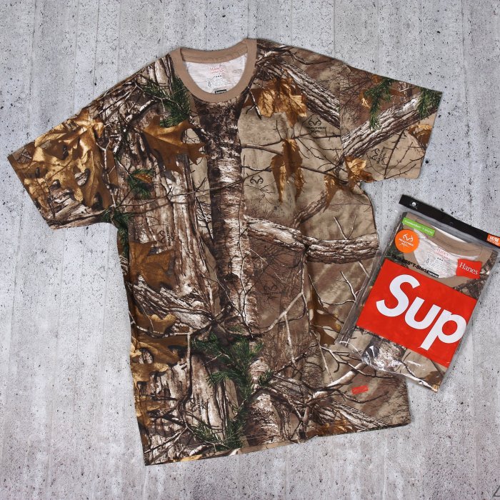 Supreme Hanes Realtree Boxer Briefs 2 Pack Mens 2XL XXL Tree Camo