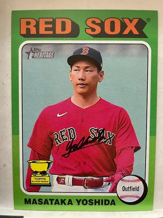 吉田正尚Masataka Yoshida 2024 Topps Heritage #292 | Yahoo拍賣