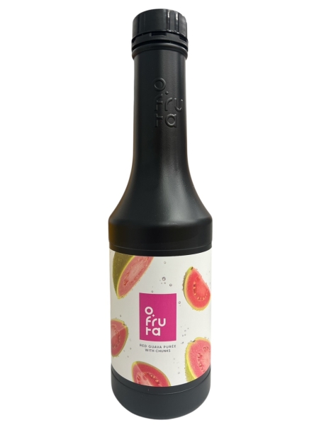Ofurta (原範特西升級版)紅心芭樂果粒漿 鮮果漿 果泥 台灣 1.2kg/瓶 效期2027.11-良鎂