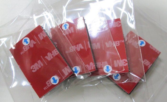 Mio/Lintec 機車配件M5X,M6X,M733,M738D,M2X U Mount 之 3M VHB 子母扣背膠