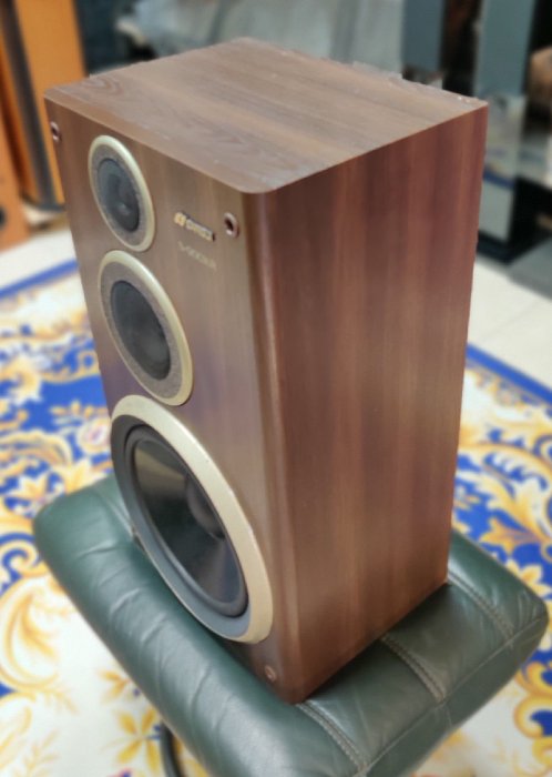 有黑色版」日本製SANSUI S-900XR 主聲道大型書架喇叭含網罩品相優110W