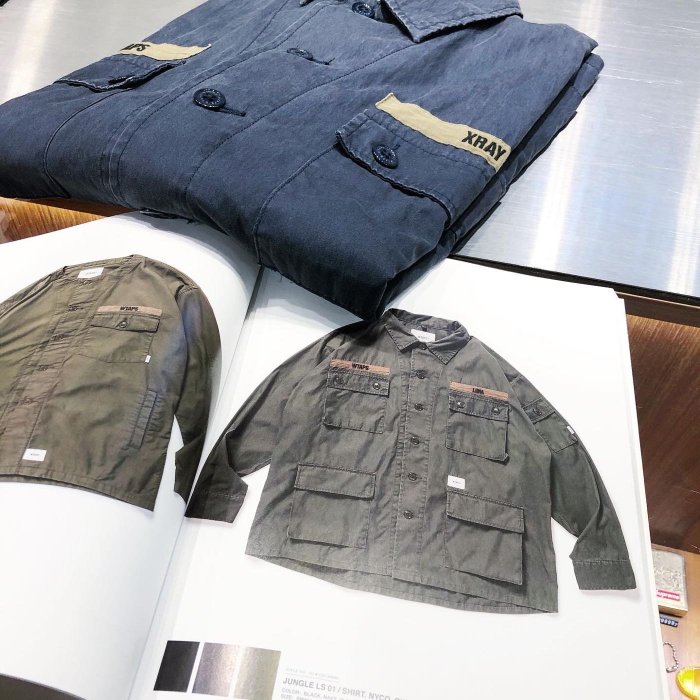 WTAPS 19 SS EX38 JUNGLE LS 01 / SHIRT.NYCO.OXFORD NY L ダブルタップス 19AWリリース無  Wtaps jungle ls 出售| Carousell Hong Kong