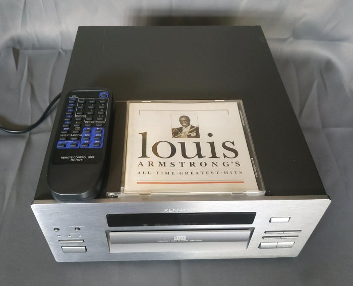 KENWOOD「DPF-7002」（リモコン付属！）CDプレーヤー