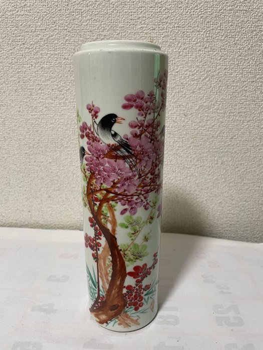 中國美術清乾隆紅釉直徑瓶紅釉長頸瓶辰砂花瓶- FindPrice 價格網