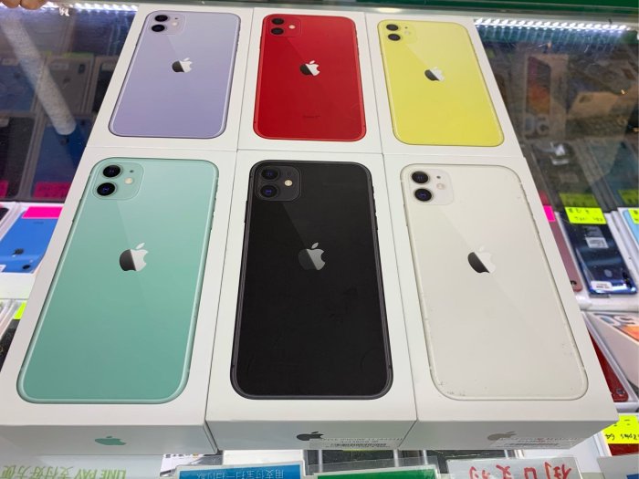 實體店面 全新 iPhone11 i11 64G 原廠保固一年 台灣公司貨另有128G 256G i11PROMAX