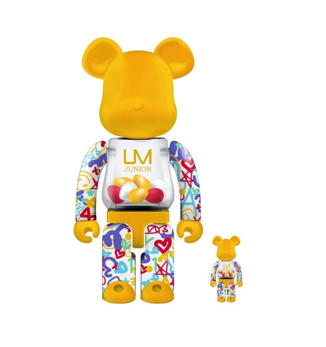 その他 Be@rbrick Macau UM Junior WF 400%+100% Bearbrick WF Fashion Macau My First Baby 100% & 400% Set