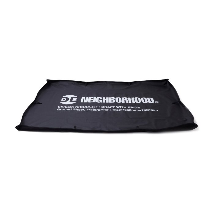 その他 NEIGHBORHOOD CI / P-GROUND SHEET BLACK 希望商店】NEIGHBORHOOD CI / P-GROUND SHEET 21SS 露營防水防塵野餐地
