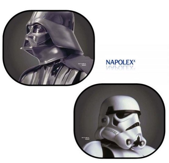 【日本進口車用精品百貨】NAPOLEX STAR WAR側窗遮陽板簾-2入 SW-2