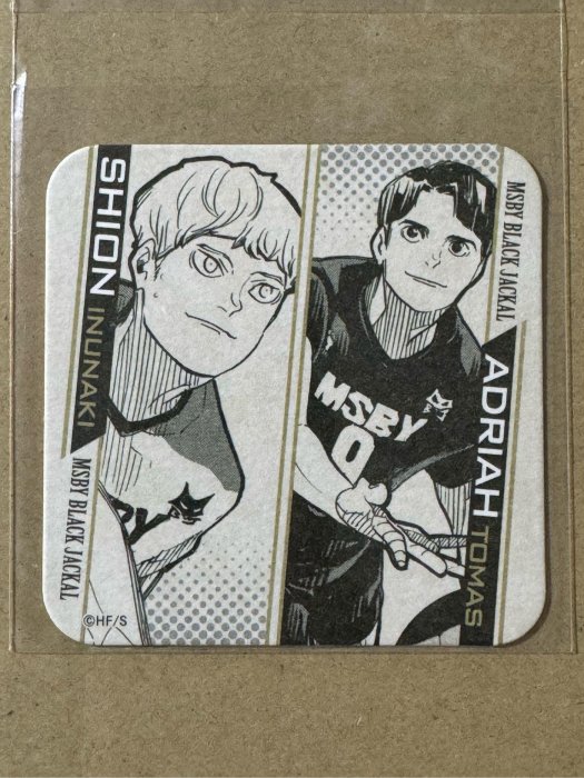 新品。ハイキュー！！アートコースター 第4弾。排球少年杯墊