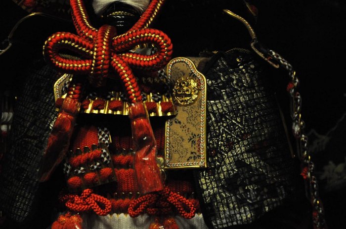 震撼唯一款五月人形赤金日輪大鎧武士鎧甲武士甲胄擺件- 古董古玩收藏