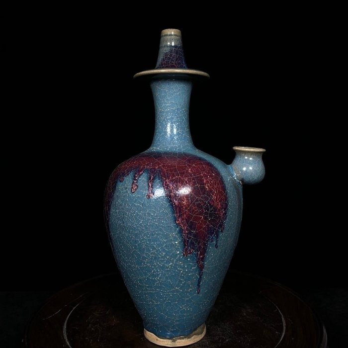 宋鈞窯淨瓶，高32直徑16cm，200878 瓷器官窯汝窯【古雲】 | Yahoo拍賣