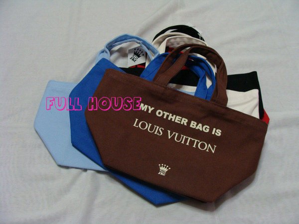 FULL HOUSE 】 Jessica Kagan Cushman 標語LOGO my other bag is