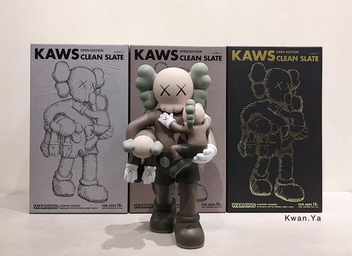 KAWS TAKE BLACK 【新品未開封】 新品未開封KAWS CLEAN SLATE BLACK
