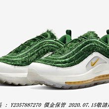 Nike Air Max 97 Golf “Grass” 青草綠色白色CK4437-100 限量| Yahoo拍賣