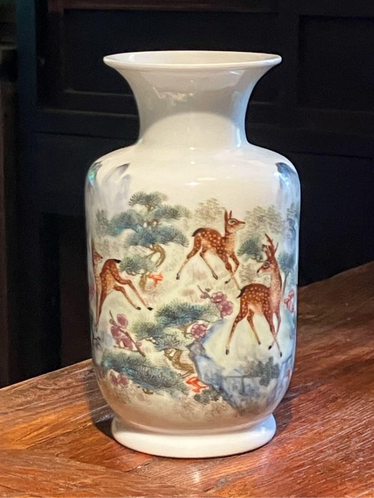 日本回流中國大清雍正年製花瓶高21公分| Yahoo拍賣