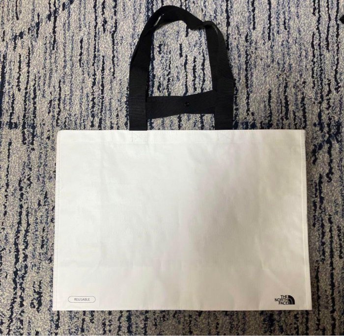 ＊日式雜貨館＊日本購入 北臉 The north face 購物袋 簡約款購物袋 S M L 三款尺寸 韓國北臉購物袋