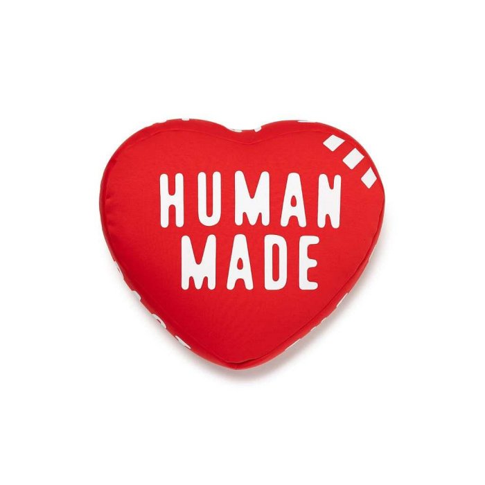 日貨代購CITY】2024SS HUMAN MADE HEART BEADS CUSHION 愛心抱枕現貨