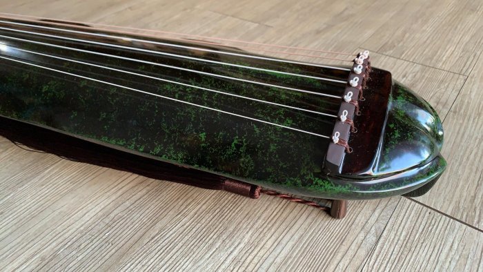 雅典樂器世界＊ 極品蕉葉式古琴面杉底梓手工製作生漆| Yahoo拍賣