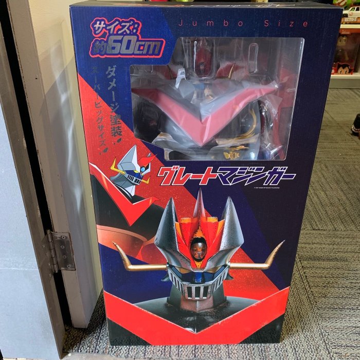 MegaHouse - 8mack6商品 BU Toys X ZCWO 60cm 永井豪Mazinger 無敵鐵金剛大魔神戰損版
