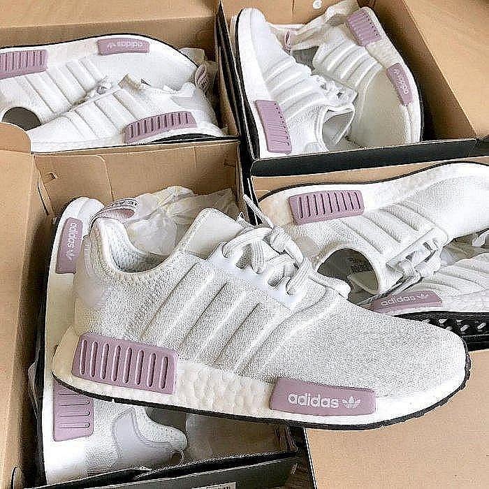 adidas gazelle silver green womens Adidas NMD R1 Black/Purple Size 40.5