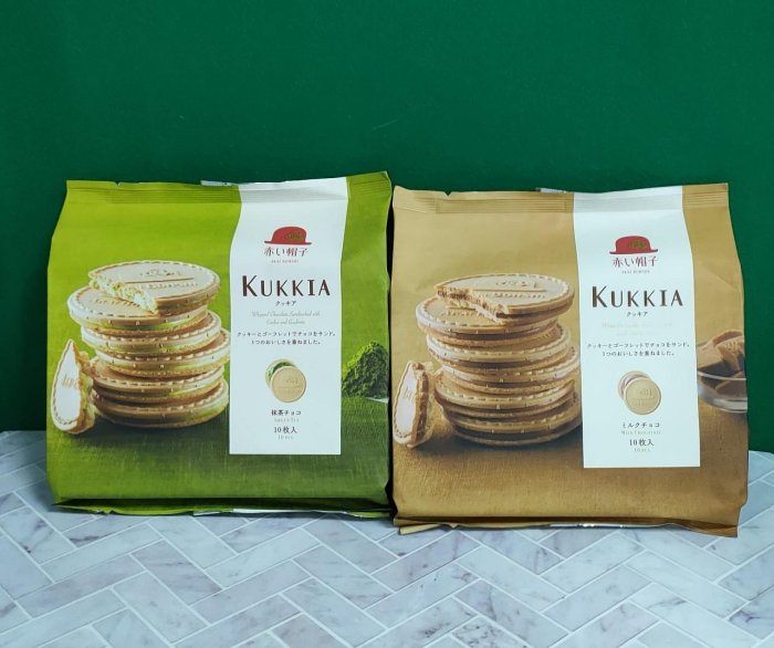 日本 高帽子Tivoli Tivon 10枚 可可/抹茶 法蘭酥 紅帽 禮盒