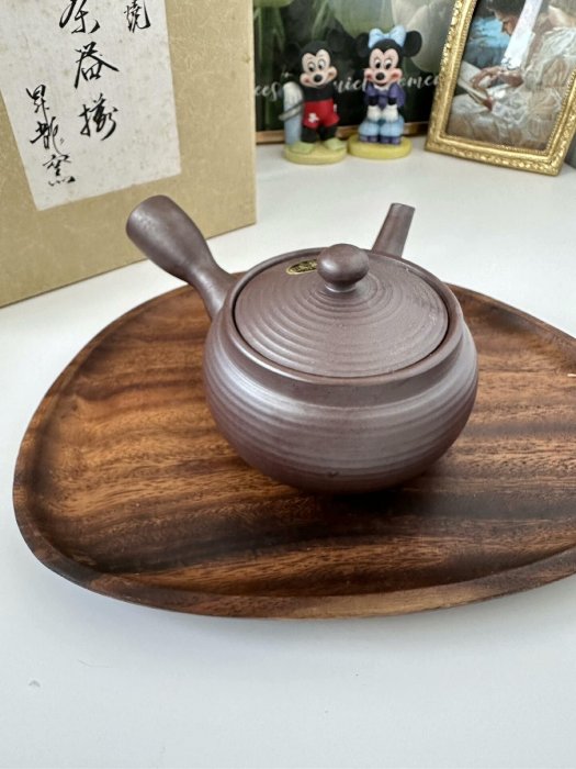 嚴選日本萬古燒茶具昇龍窯一壺配五杯，全新附原盒收藏萬古燒茶具升龍窯