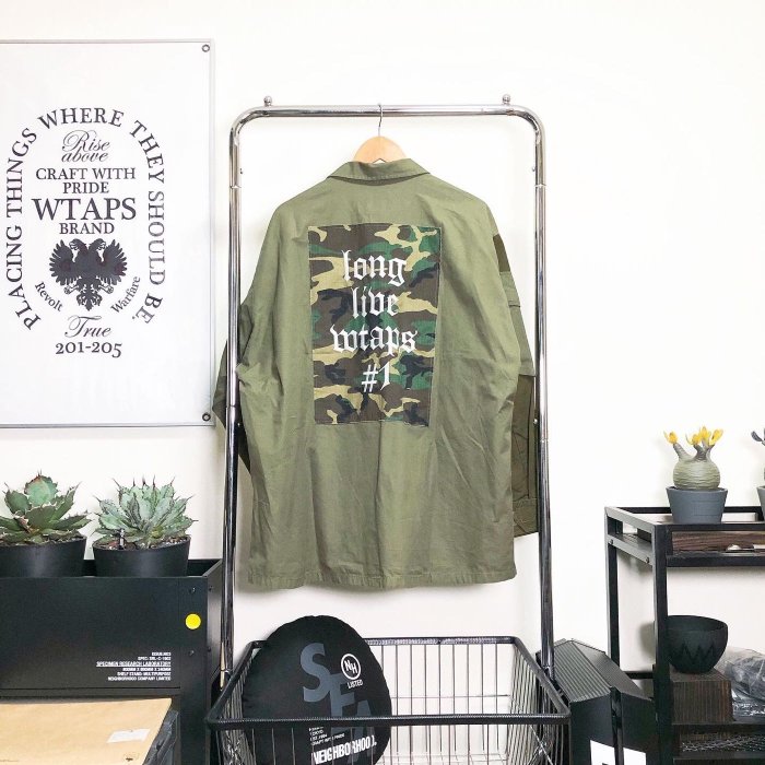 希望商店】WTAPS MODULAR SHIRT 17AW 經典十袋拼接軍衫| Yahoo拍賣