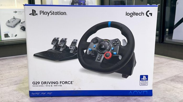 【台南橙市3C】羅技 Logitech G29 方向盤 腳踏板 適用PS4、 PS5 、PC 二手品#100164