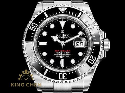 【金宸名錶】2023年 新式保卡 Rolex 勞力士 Sea-Dweller 126600 蠔式 50週年 自動上鍊 不鏽鋼 單紅 TG550