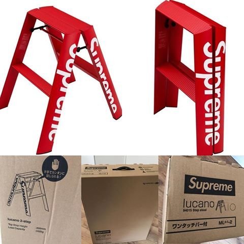 Supreme Lucano Step Ladder Supreme Lucano Step-Ladder Step Stools