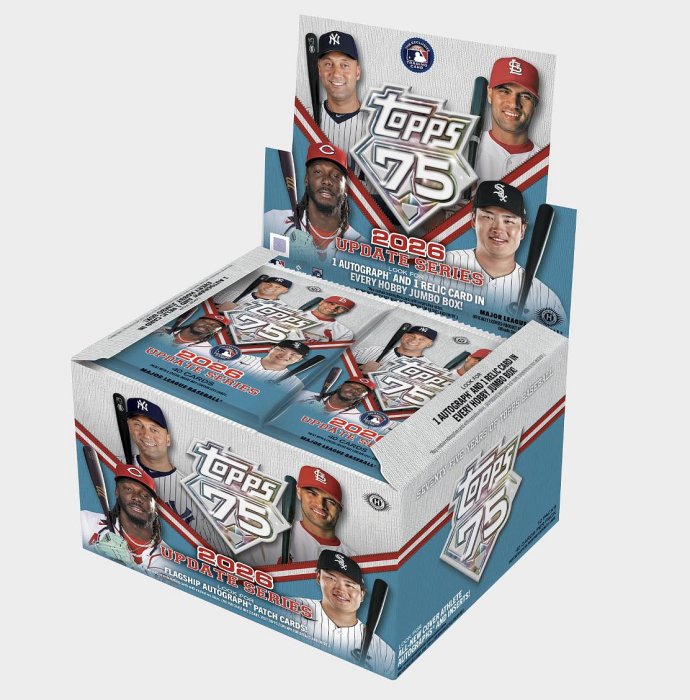 [預購] 2026 Topps Update Series Jumbo Box 全新未拆一盒 抽大谷翔平 Misiorowski 李灝宇 RC 新人簽