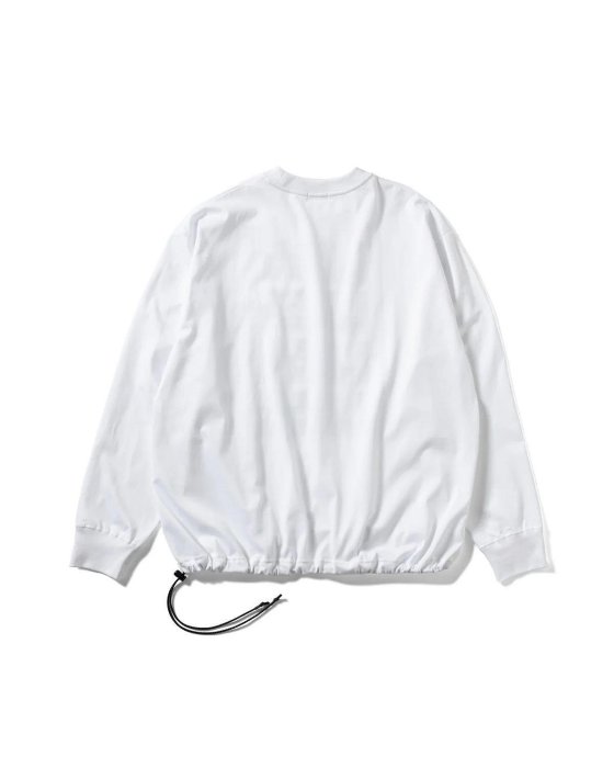 CLESSTE LESS L/S T-SHIRT ロンT ロングスリーブ CLESSTE LESS MASSIVE L/S T-SHIRT WITH DRAWSTRINGS 長袖上衣