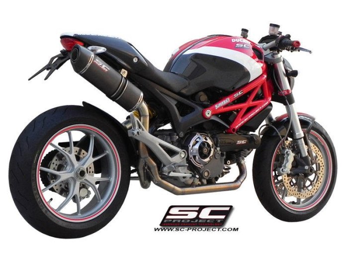 DNS部品 義大利 SC PROJECT 全段排氣管 DUCATI MONSTER 696 796 1100