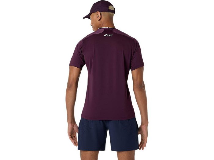 【曼森體育】ASICS 亞瑟士 短袖上衣 男款 ACTIBREEZE 美網 海外版 網球上衣 2041A419 選手同款
