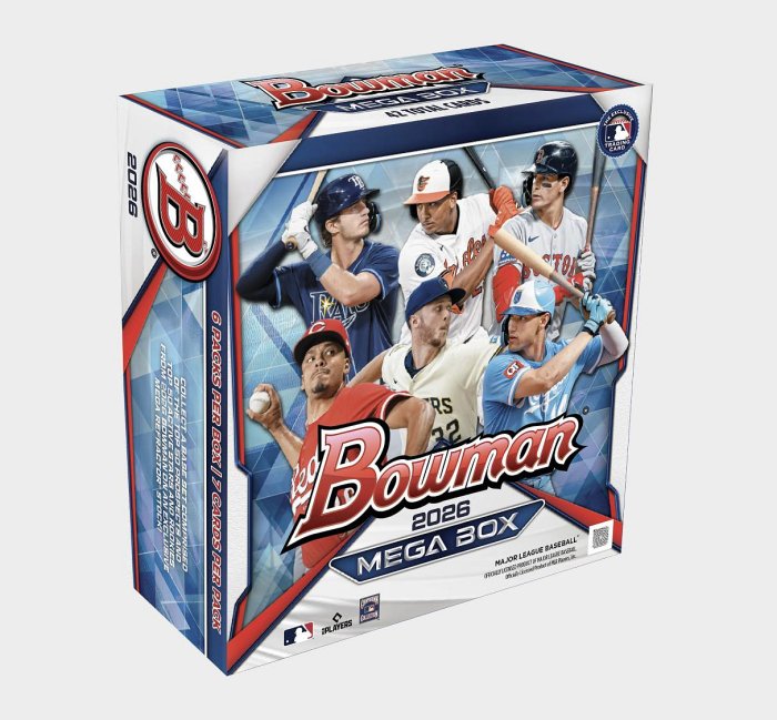 現貨] 2026 Bowman MLB Mega Box全新未拆一盒拼村上宗隆岡本和真Roman 