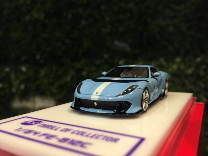 1/64 FuelMe Ferrari 812 Competizione Azzurro TC64001J【MGM
