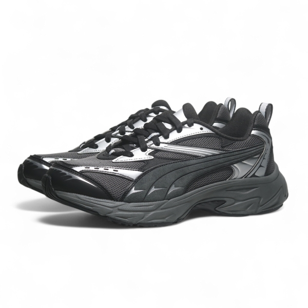 PUMA 休閒鞋 MORPHIC RETRO 深灰銀 復古 運動鞋 男 39592007