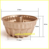 asdfkitty*美國 chefmade學廚7吋香檳金咕咕霍夫模 不沾烤模型 WK9084-
