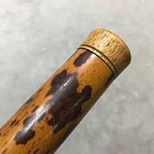 清代斑竹香筒，色彩斑斕，非常漂！所選竹料極佳，比常見的斑竹粗很多