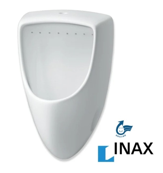 【麗室衛浴】日本INAX 440V/BW1 壁掛小便斗 採用伊奈獨家防污技術 防止水垢抗菌力強 僅此一顆~出清