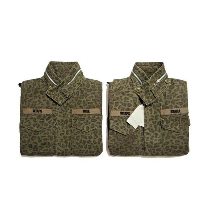 希望商店】WTAPS LEOPARD JACKET M-65 12AW 軍事豹紋外套| Yahoo拍賣
