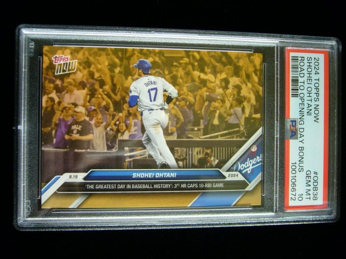 大谷翔平50/50 Psa10