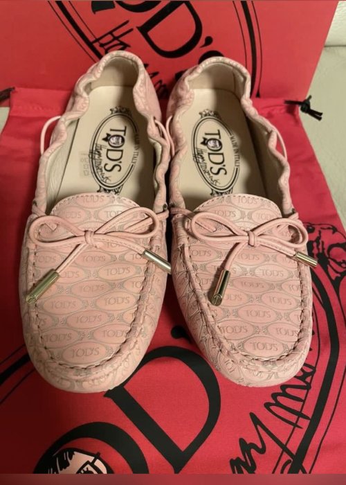 Tod's Happy Moment 與Alber Elbaz聯名限量系列芭蕾豆豆鞋38號| Yahoo拍賣