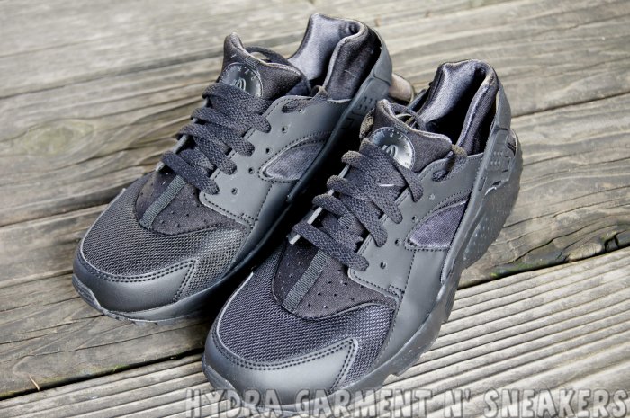 HYDRA】Nike Air Huarache 全黑黑武士反光3M 全新正品Y-3 平民