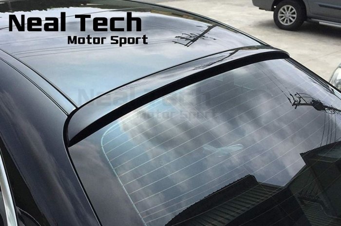 Benz W205 AMG款 後上遮陽 頂翼 改裝 空力套件 ABS材質 C180 C200 C250 C300