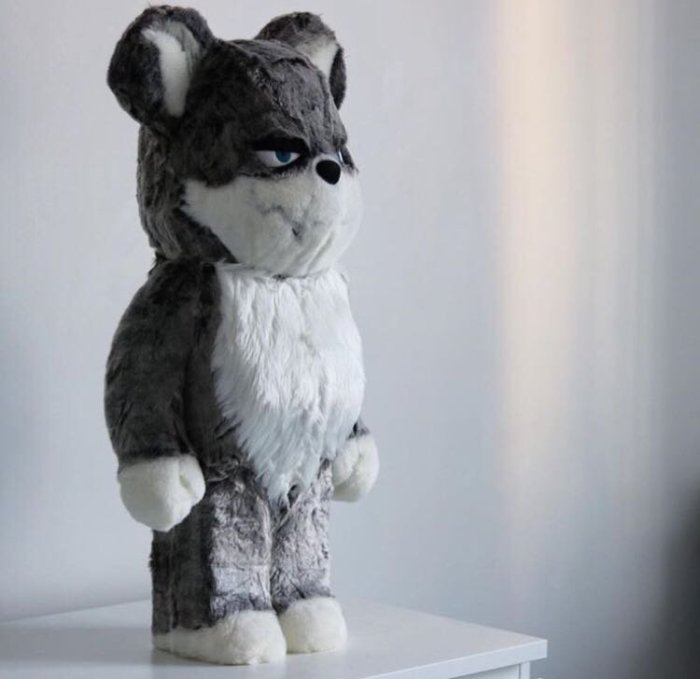 現貨BE@RBRICK x Fragment Design REVERSE MODEL WORLD WIDE