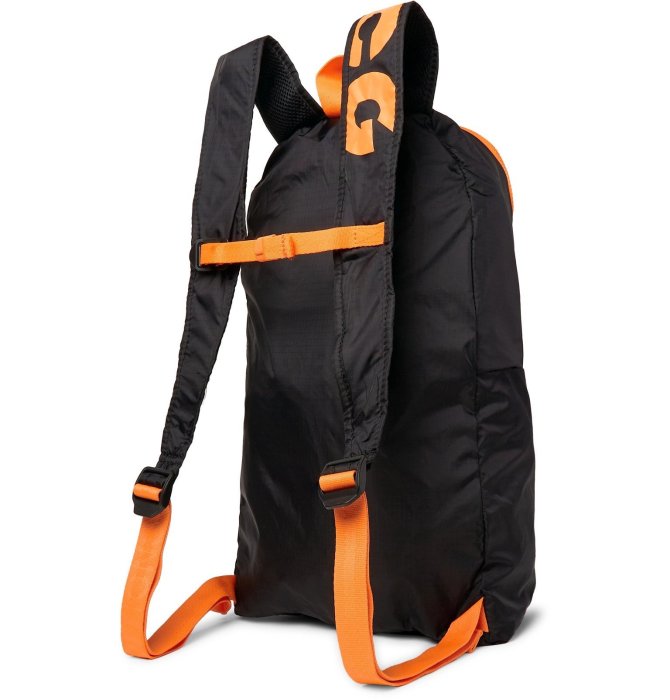 CodE= NIKE ACG PACKABLE BACKPACK 防水針織後背包(黑橘)BA5841