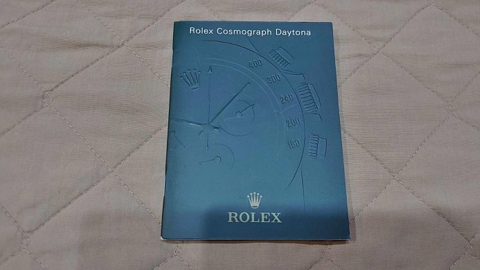 ROLEX 勞力士 DAYTONA 116520 116523 116528 說明書 手冊 配件 英文版