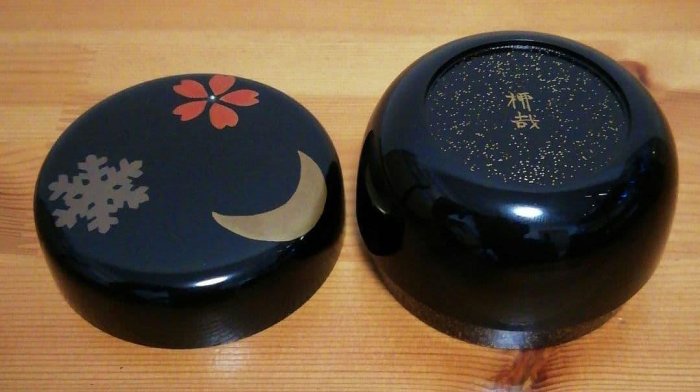棗 茶道具 蒔絵 柳哉作 雪月花 梨地 共箱 | なつめ 公式通販 APPS