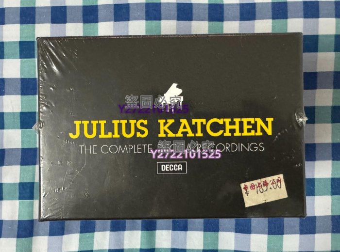 卡欽卡琴Julius Katchen Decca錄音全集35CD CD 收藏音樂【二手】【麒麟